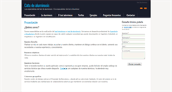 Desktop Screenshot of cataaluminosis.com