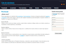 Tablet Screenshot of cataaluminosis.com